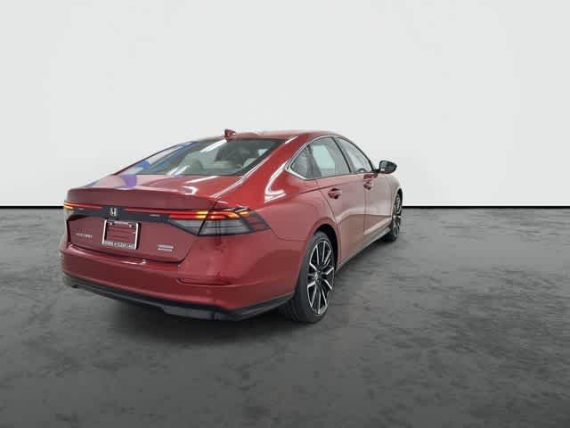 2026 Honda Accord Hybrid Touring Radiant Red Metallic at Honda of Clear Lake