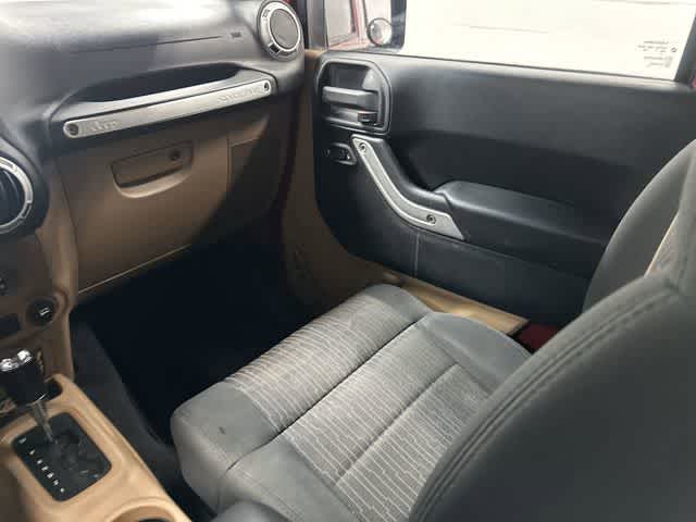 2011 Jeep Wrangler Unlimited Rubicon Deep Cherry Red Crystal Pearl Coat at Group 1 Toyota Southwest