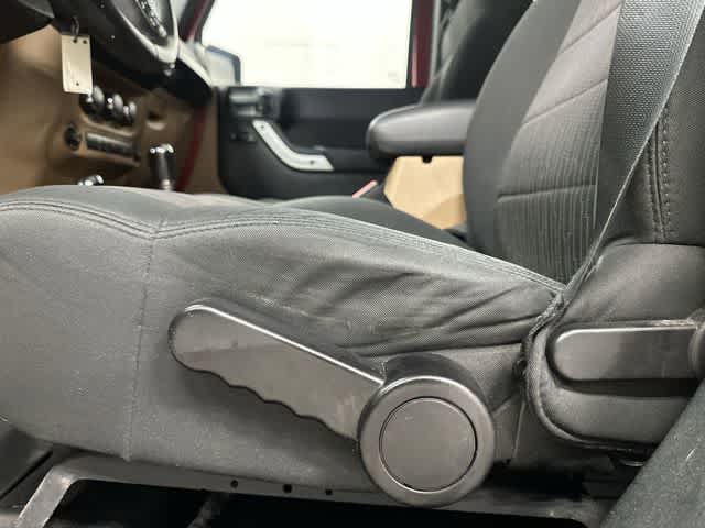 2011 Jeep Wrangler Unlimited Rubicon Deep Cherry Red Crystal Pearl Coat at Group 1 Toyota Southwest