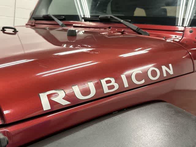 2011 Jeep Wrangler Unlimited Rubicon Deep Cherry Red Crystal Pearl Coat at Group 1 Toyota Southwest