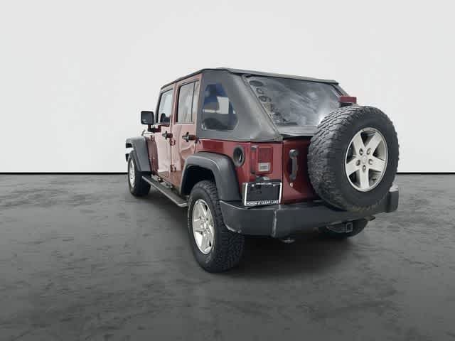 2011 Jeep Wrangler Unlimited Rubicon Deep Cherry Red Crystal Pearl Coat at Group 1 Toyota Southwest