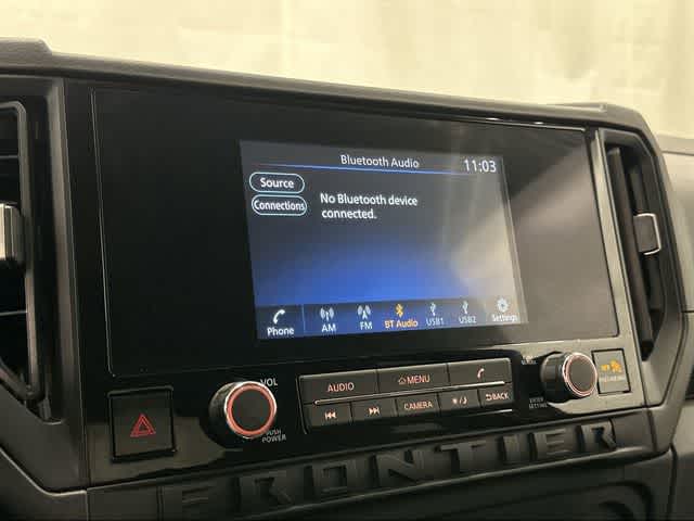 2025 Nissan Frontier S Glacier White at Sterling McCall Nissan