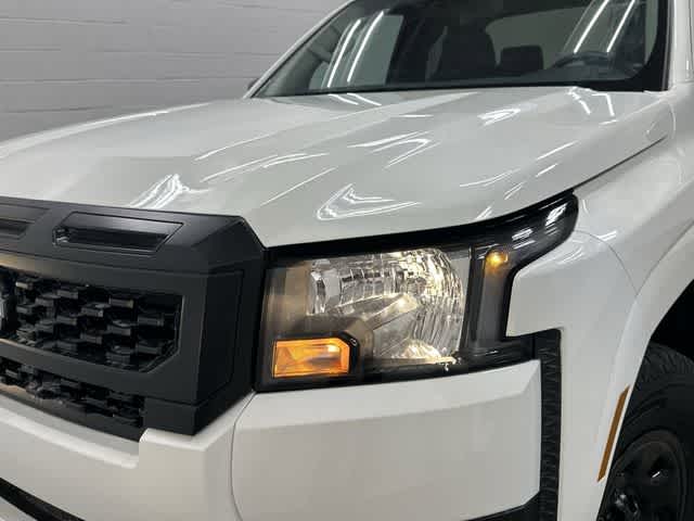 2025 Nissan Frontier S Glacier White at Sterling McCall Nissan