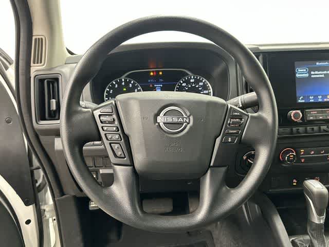 2025 Nissan Frontier S Glacier White at Sterling McCall Nissan