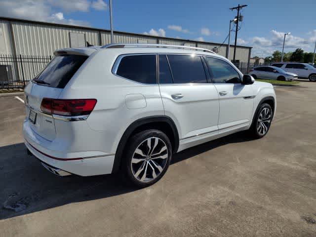 2023 Volkswagen Atlas 3.6L V6 SEL Premium R-Line Opal White Pearl at AutoNation Chevrolet Gulf Fwy