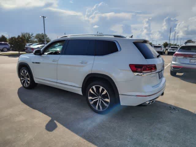 2023 Volkswagen Atlas 3.6L V6 SEL Premium R-Line Opal White Pearl at AutoNation Chevrolet Gulf Fwy