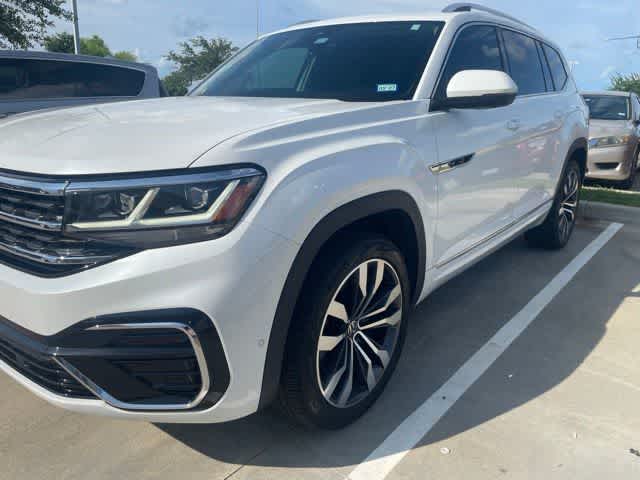 2023 Volkswagen Atlas 3.6L V6 SEL Premium R-Line Opal White Pearl at AutoNation Chevrolet Gulf Fwy