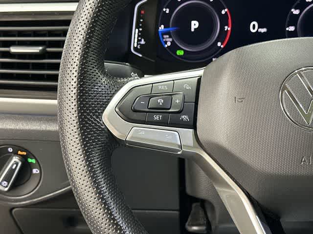 2023 Volkswagen Atlas 3.6L V6 SEL Premium R-Line Opal White Pearl at Tomball Ford