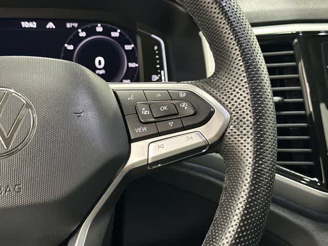 2023 Volkswagen Atlas 3.6L V6 SEL Premium R-Line Opal White Pearl at Tomball Ford