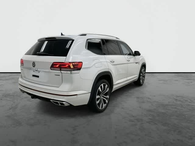 2023 Volkswagen Atlas 3.6L V6 SEL Premium R-Line Opal White Pearl at Tomball Ford