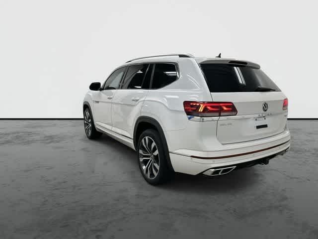 2023 Volkswagen Atlas 3.6L V6 SEL Premium R-Line Opal White Pearl at Tomball Ford