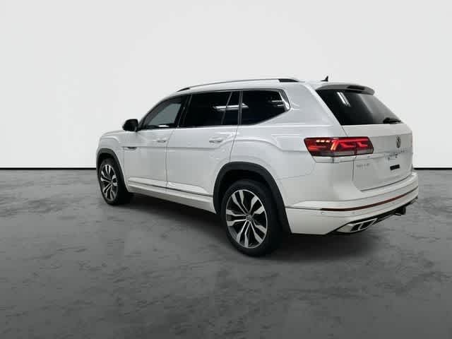2023 Volkswagen Atlas 3.6L V6 SEL Premium R-Line Opal White Pearl at Tomball Ford
