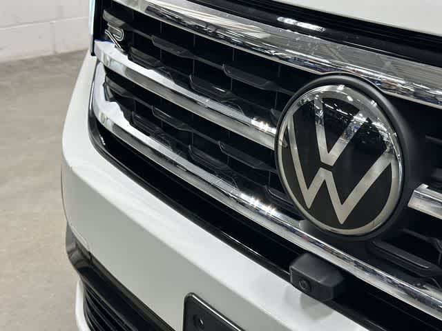2023 Volkswagen Atlas 3.6L V6 SEL Premium R-Line Opal White Pearl at Tomball Ford
