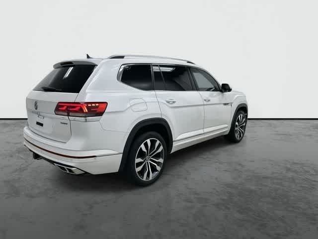 2023 Volkswagen Atlas 3.6L V6 SEL Premium R-Line Opal White Pearl at Tomball Ford