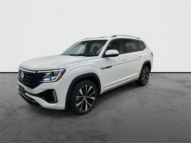 2025 Volkswagen Atlas 2.0T SEL Premium R-Line Opal White Pearl at Mercedes-Benz of Houston North