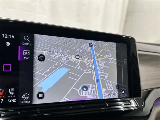 2025 Volkswagen Atlas 2.0T SEL Premium R-Line Opal White Pearl at Mercedes-Benz of Houston North