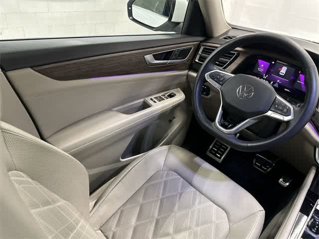 2025 Volkswagen Atlas 2.0T SEL Premium R-Line Opal White Pearl at Mercedes-Benz of Houston North