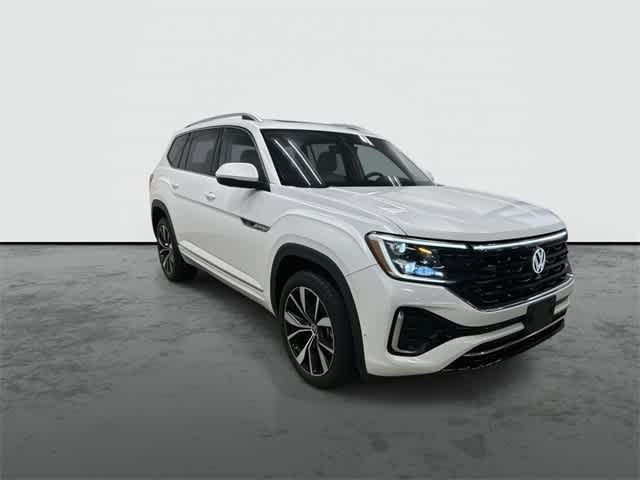 2025 Volkswagen Atlas 2.0T SEL Premium R-Line Opal White Pearl at Mercedes-Benz of Houston North