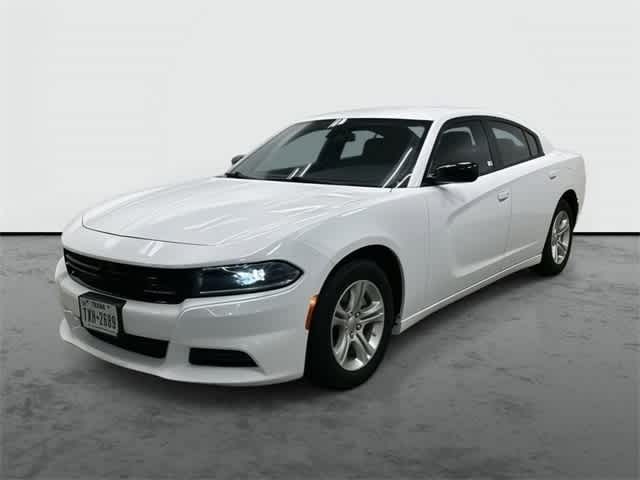 2023 Dodge Charger SXT White Knuckle Clearcoat at Friendly Ford Crosby