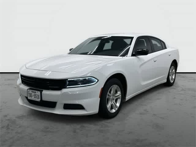 2023 Dodge Charger SXT White Knuckle Clearcoat at Tomball Chrysler Dodge Jeep Ram