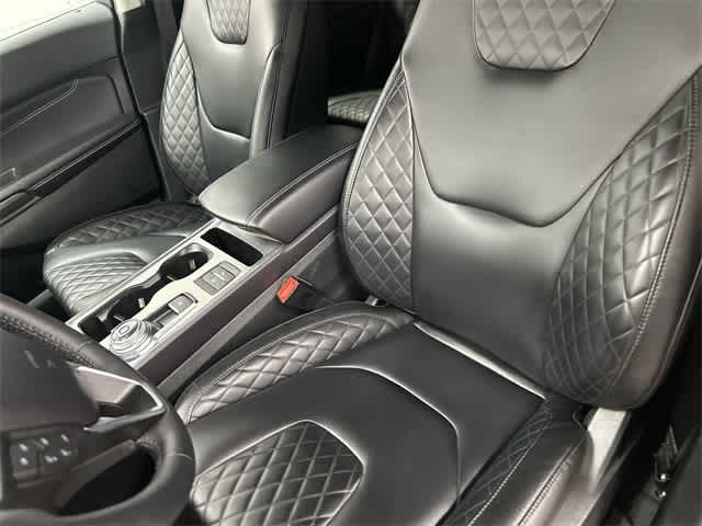 2024 Ford Edge Titanium Rapid Red Metallic Tinted Clearcoat at AutoNation USA Katy