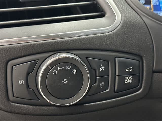 2024 Ford Edge Titanium Rapid Red Metallic Tinted Clearcoat at AutoNation USA Katy