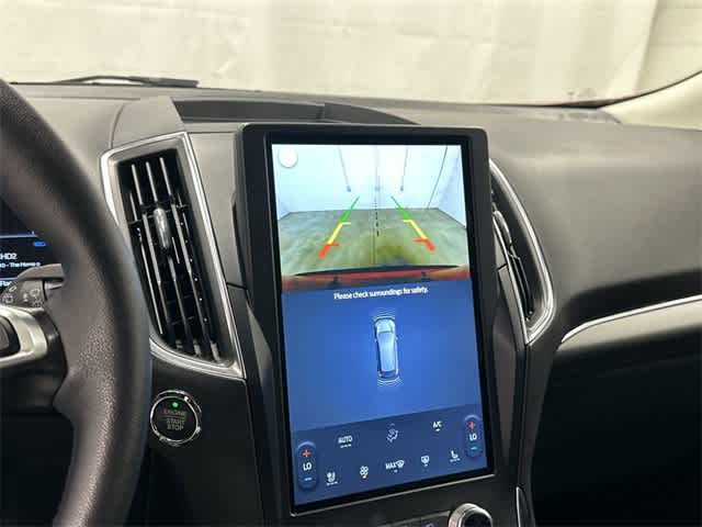 2024 Ford Edge Titanium Rapid Red Metallic Tinted Clearcoat at AutoNation USA Katy