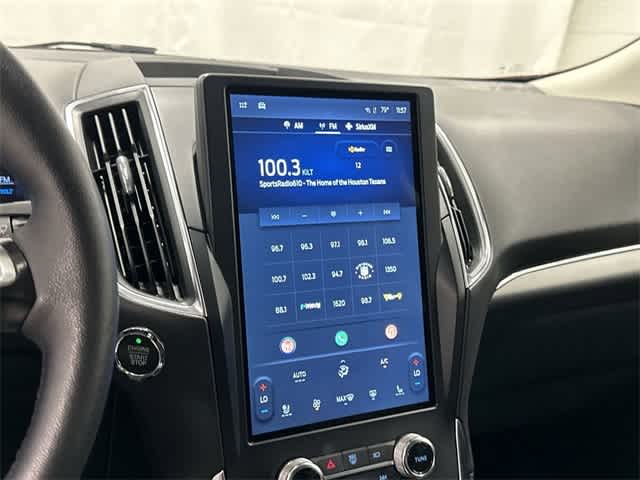 2024 Ford Edge Titanium Rapid Red Metallic Tinted Clearcoat at AutoNation USA Katy