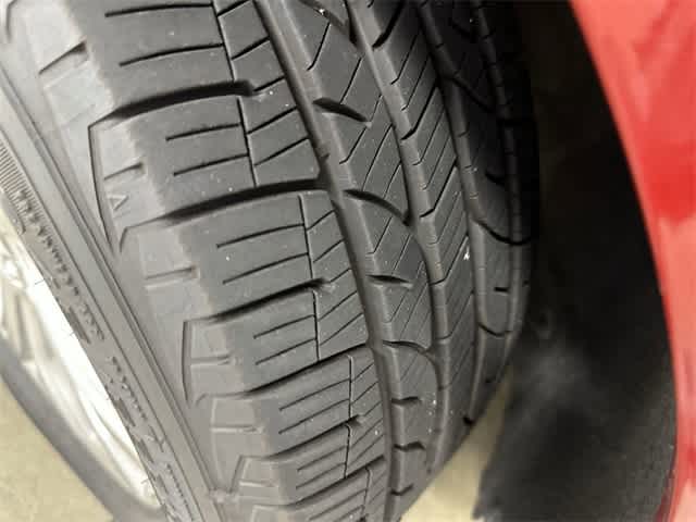 2024 Ford Edge Titanium Rapid Red Metallic Tinted Clearcoat at AutoNation USA Katy