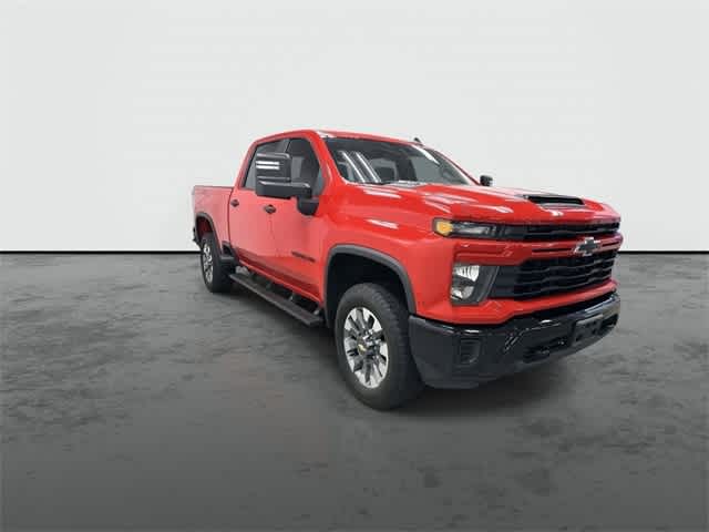 2024 Chevrolet Silverado 2500HD Custom Red Hot at Turner Chevrolet