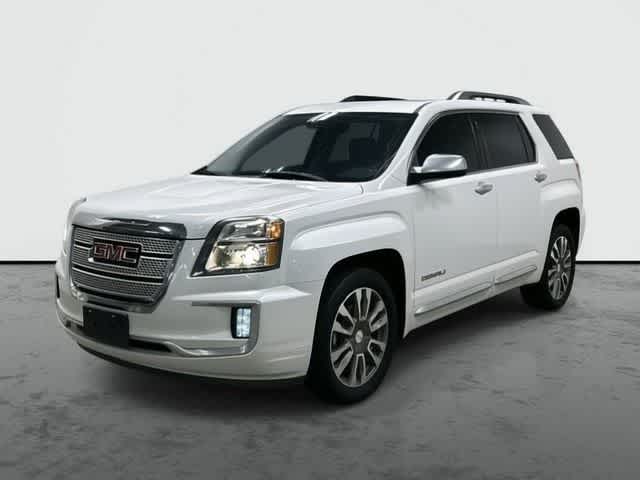 2017 GMC Terrain Denali White Frost Tricoat at Texan GMC Buick
