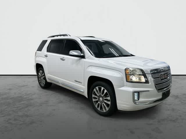 2017 GMC Terrain Denali White Frost Tricoat at Texan GMC Buick