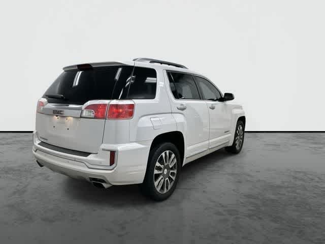 2017 GMC Terrain Denali White Frost Tricoat at Texan GMC Buick