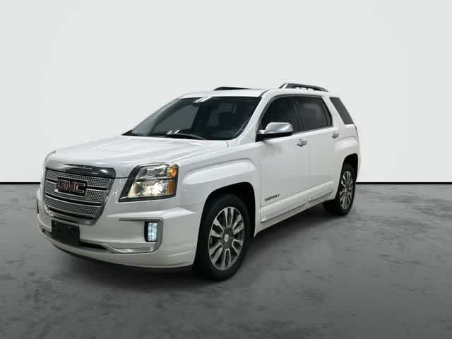 2017 GMC Terrain Denali White Frost Tricoat at Texan GMC Buick