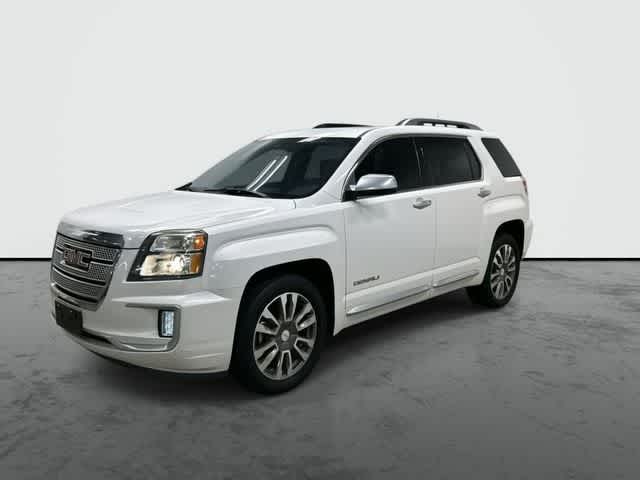 2017 GMC Terrain Denali White Frost Tricoat at Texan GMC Buick