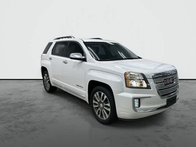 2017 GMC Terrain Denali White Frost Tricoat at Texan GMC Buick