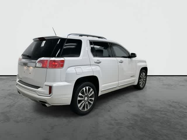 2017 GMC Terrain Denali White Frost Tricoat at Texan GMC Buick