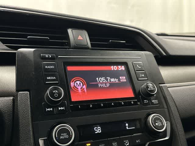 2020 Honda Civic Sedan LX Platinum White Pearl at BMW of West Houston