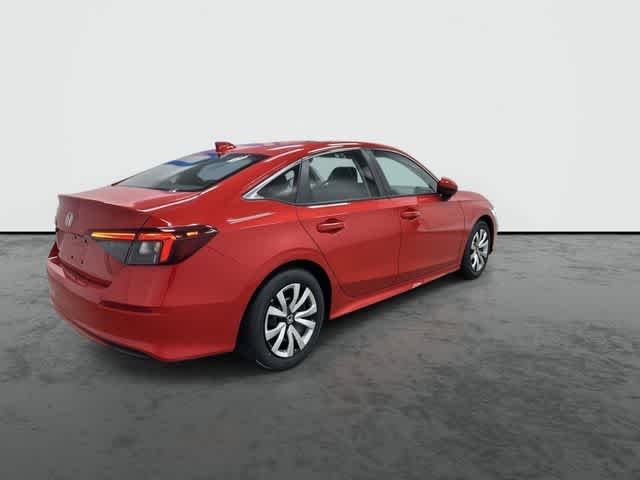 2026 Honda Civic LX Rallye Red at Honda of Clear Lake