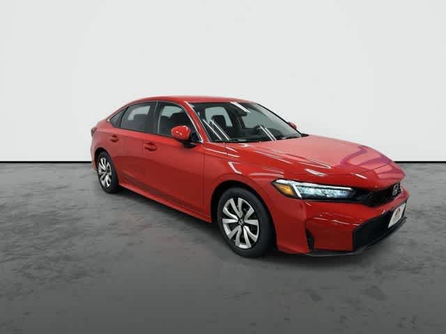 2026 Honda Civic LX Rallye Red at Honda of Clear Lake