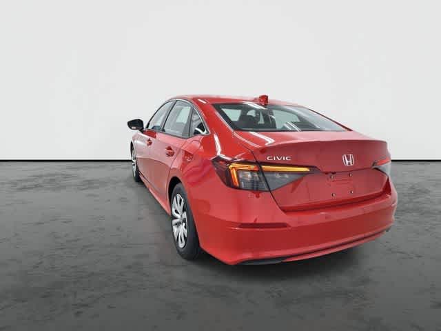 2026 Honda Civic LX Rallye Red at Honda of Clear Lake
