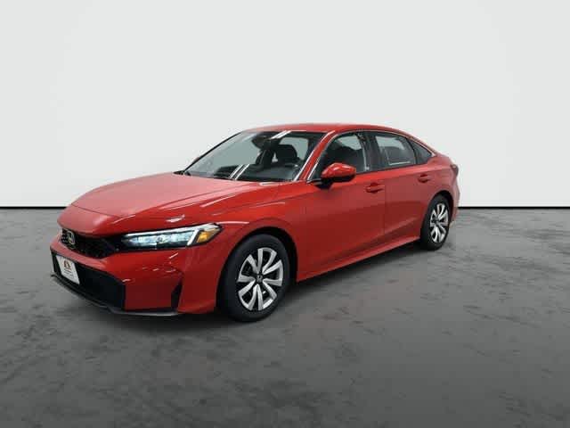 2026 Honda Civic LX Rallye Red at Honda of Clear Lake