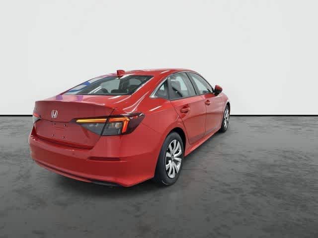 2026 Honda Civic LX Rallye Red at Honda of Clear Lake