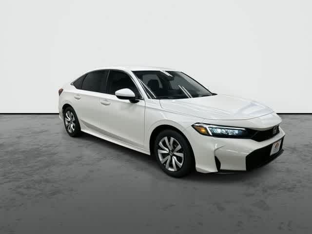 2026 Honda Civic LX Platinum White Pearl at Honda of Clear Lake