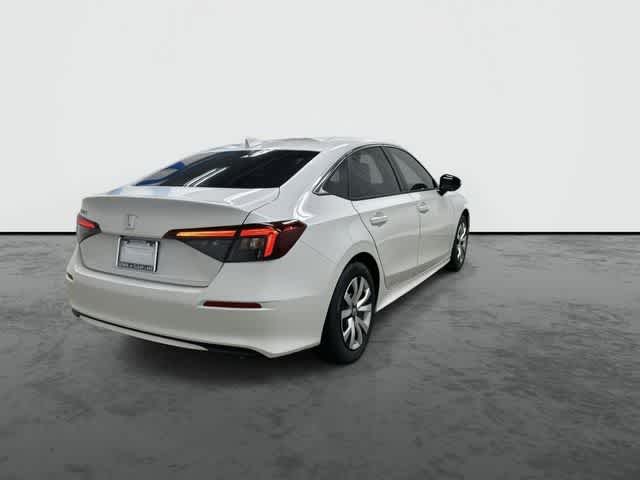 2026 Honda Civic LX Platinum White Pearl at Honda of Clear Lake