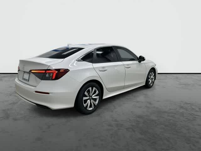 2026 Honda Civic LX Platinum White Pearl at Honda of Clear Lake