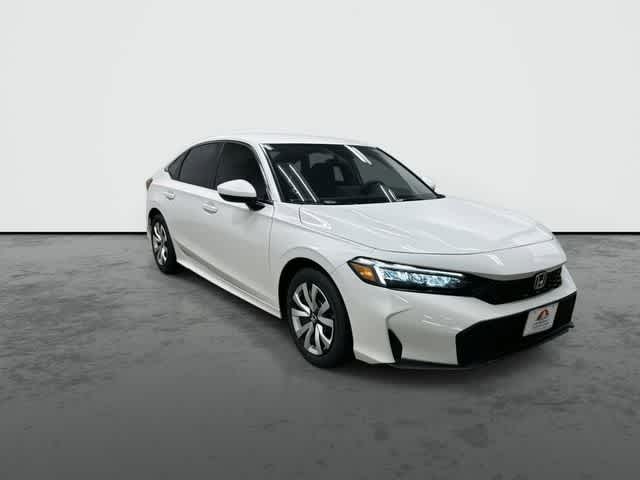 2026 Honda Civic LX Platinum White Pearl at Honda of Clear Lake