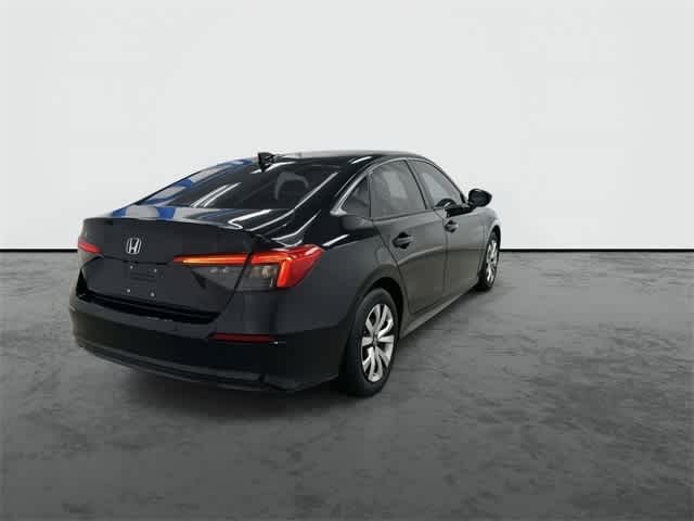 2023 Honda Civic LX Crystal Black Pearl at Lexus Southwest Houston