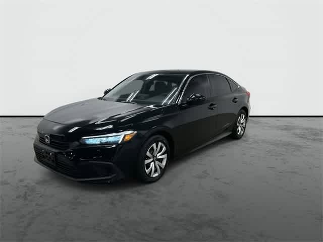 2023 Honda Civic LX Crystal Black Pearl at Lexus Southwest Houston