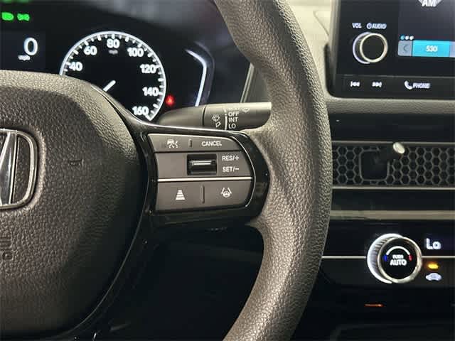 2023 Honda Civic LX Crystal Black Pearl at Lexus Southwest Houston